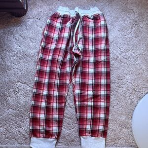 Hanes Red Plaid Pajama Pants